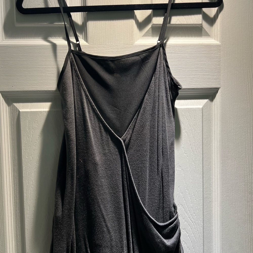 Elegant Black Spaghetti Strap Top